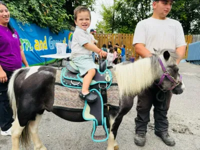 Child at Little Heaven Daycare